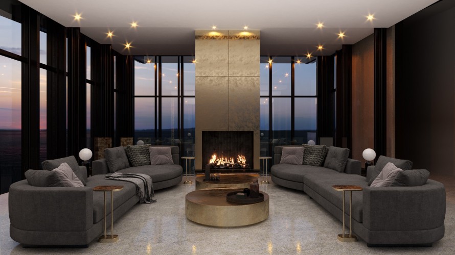 Rendering Great room