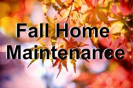 Fall Home Maintenance